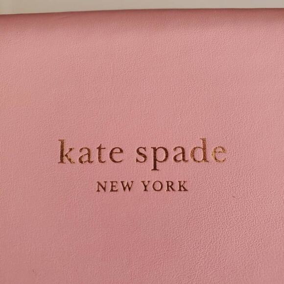 Kate Spade New York Clamshell Hardshell Sunglass Eyeglass‎ Case Pink and Green - Picture 2 of 11